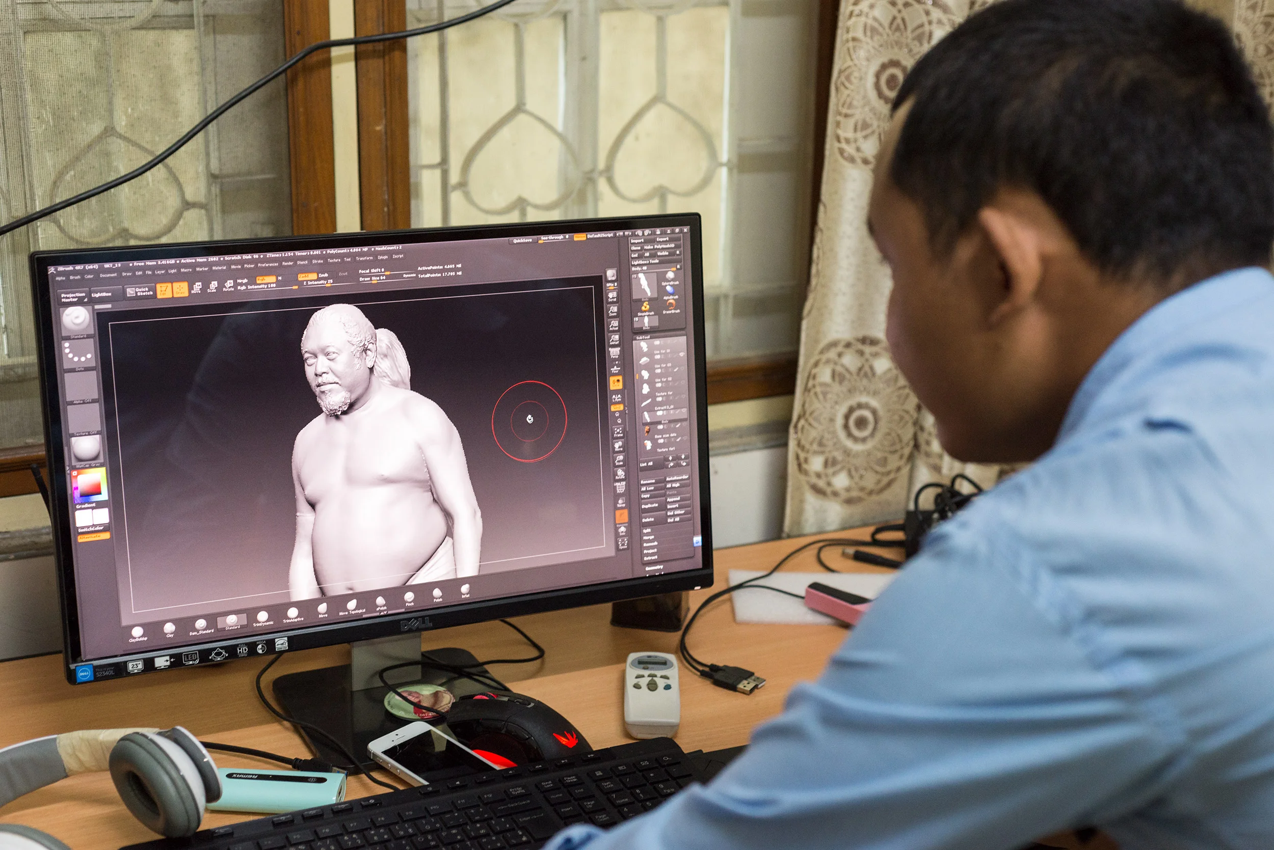 3D printing for Frontier Magazine