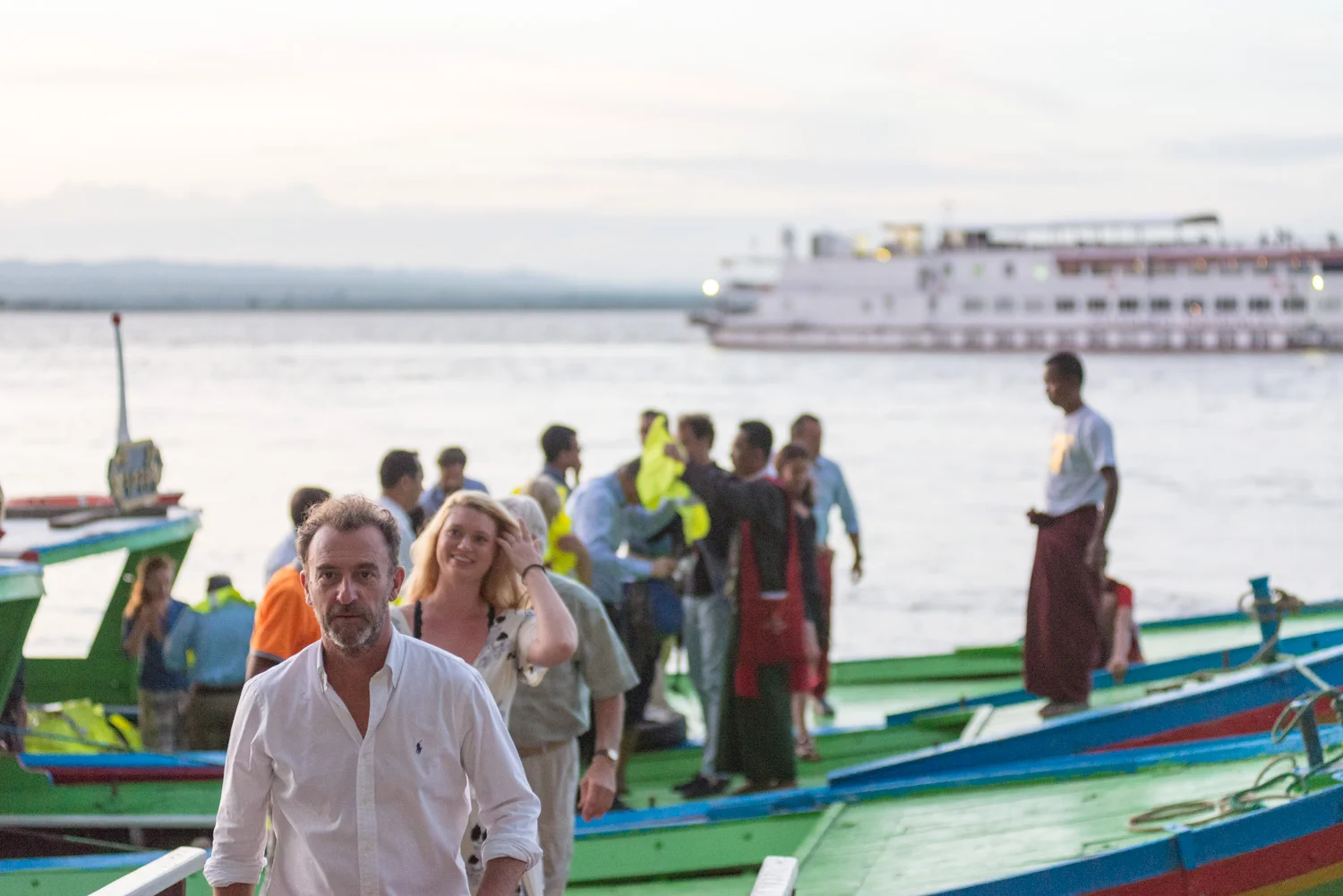 Disembarking from the Road to Mandalay