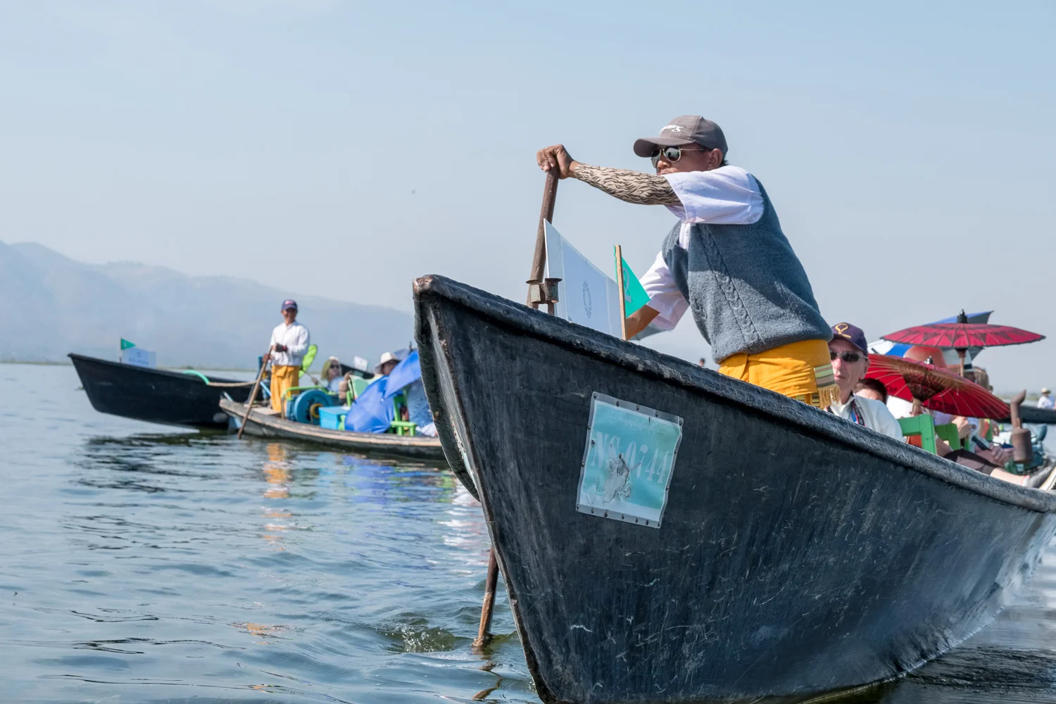 Navigating Inle Lake