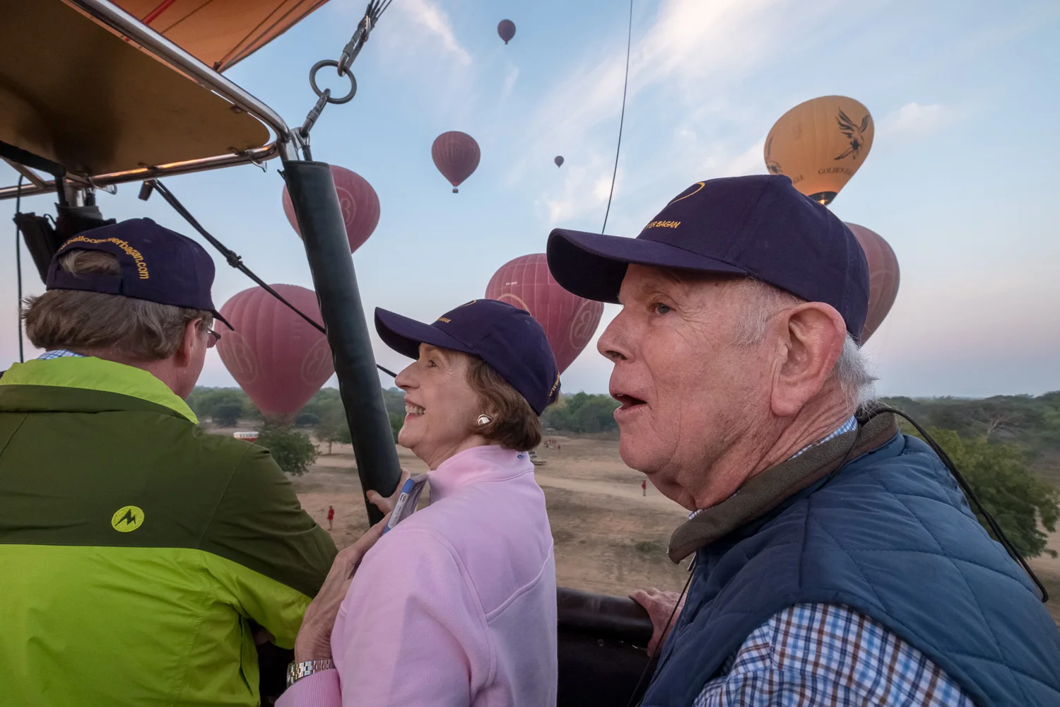 CEO members at Balloons over Bagan