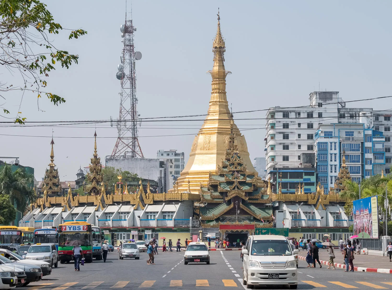 Sule Pagoda, Yangon