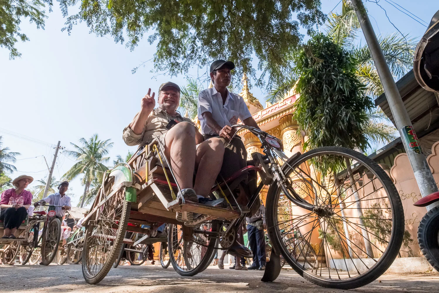 Trishaw rider