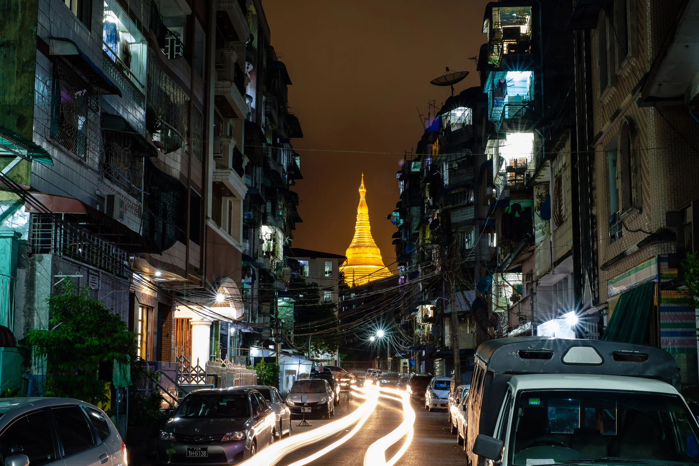 Shwedagon Pagoda from Bahan Street 2