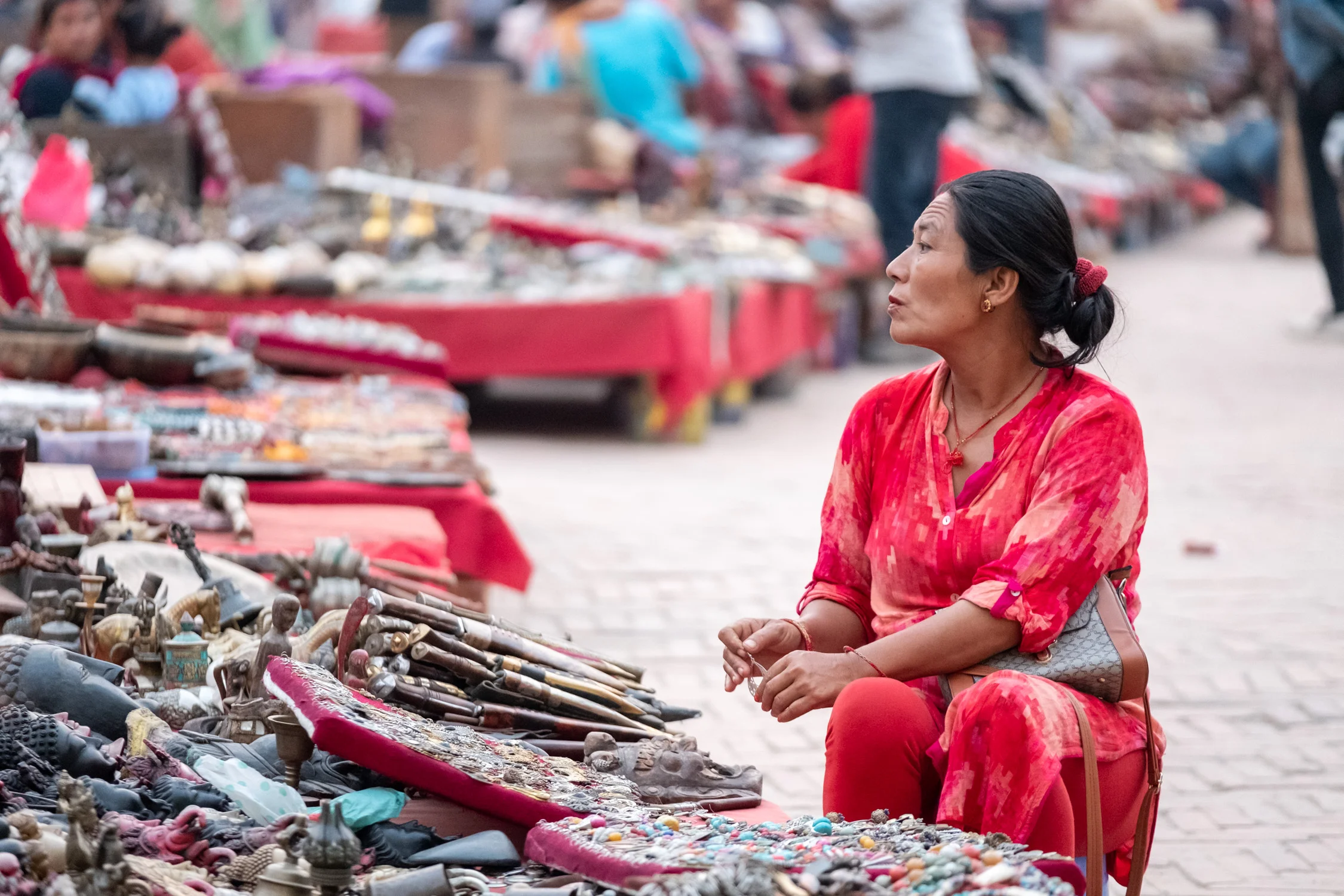 Durbar Square street seller