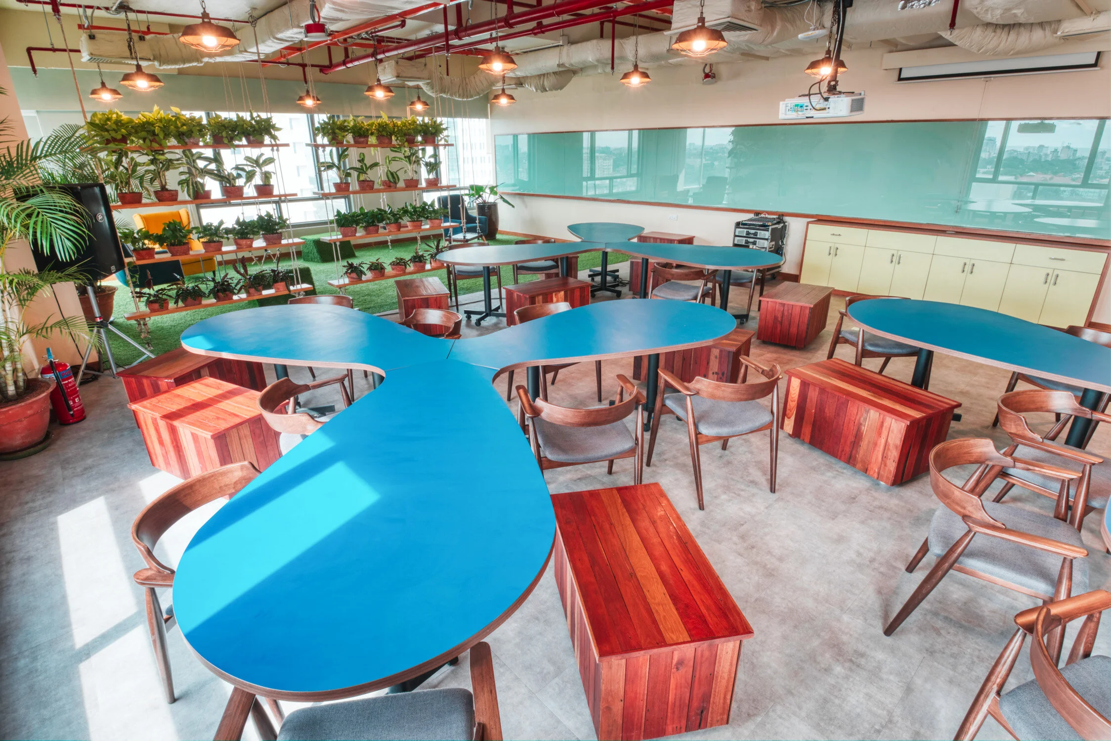 Telenor offices, Sule Square, Yangon