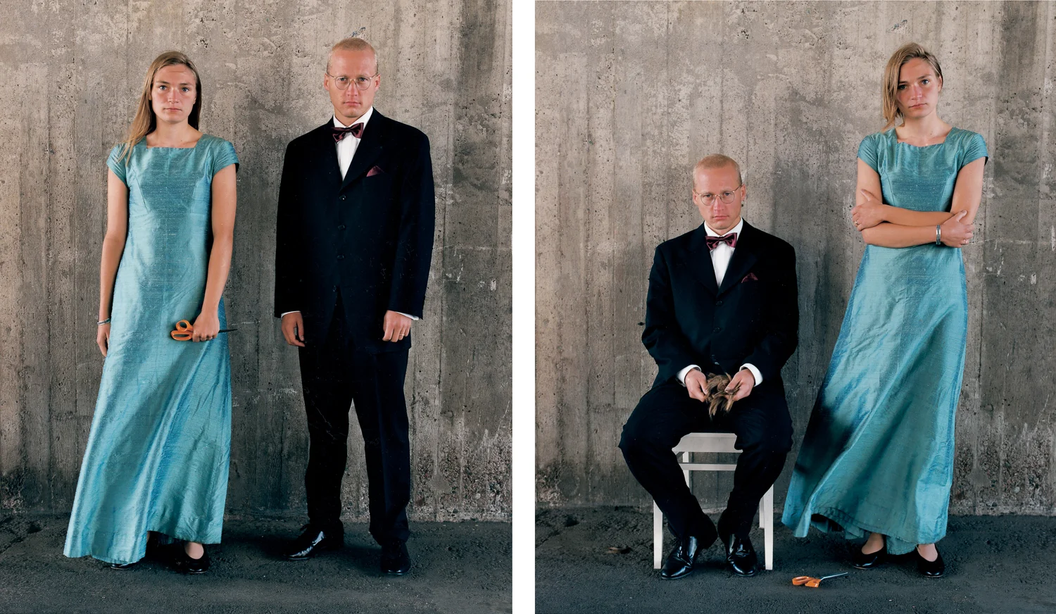 Wedding Portraits (Diptych)