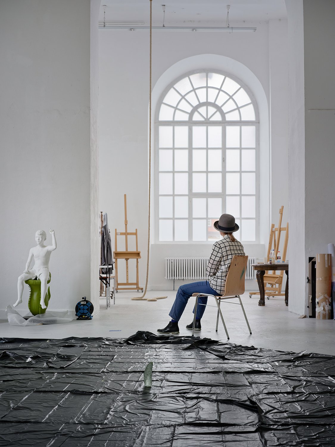 Beuys Watching Student Work (Kunstakademie)