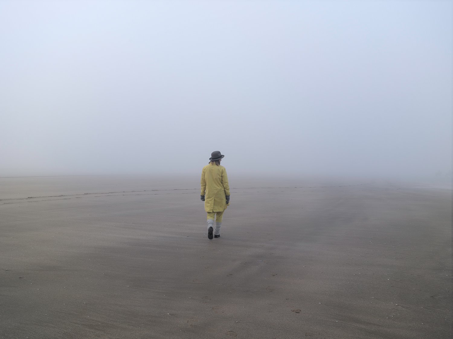 Beuys on the Beach (Fog)*