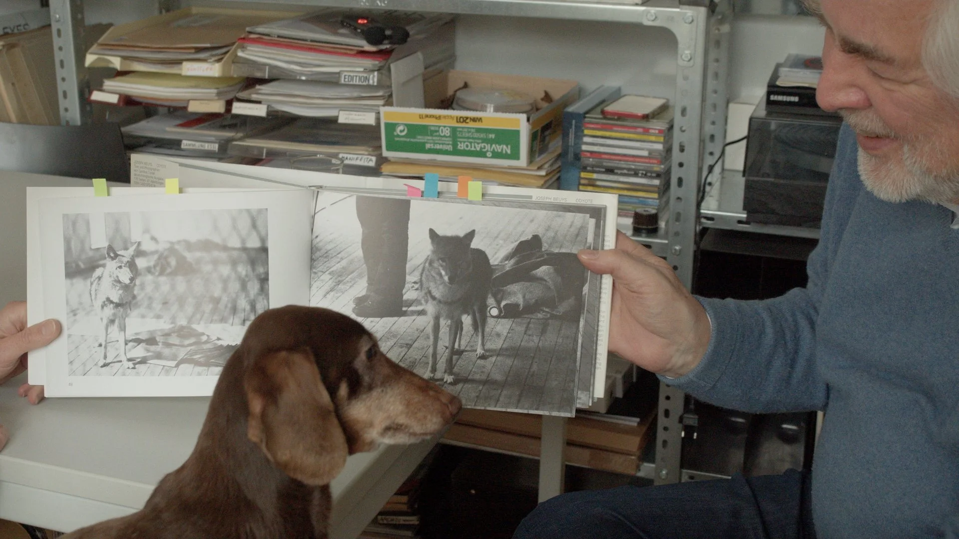 Explaining Pictures to a Live Kaninchen Dachshund (2023)