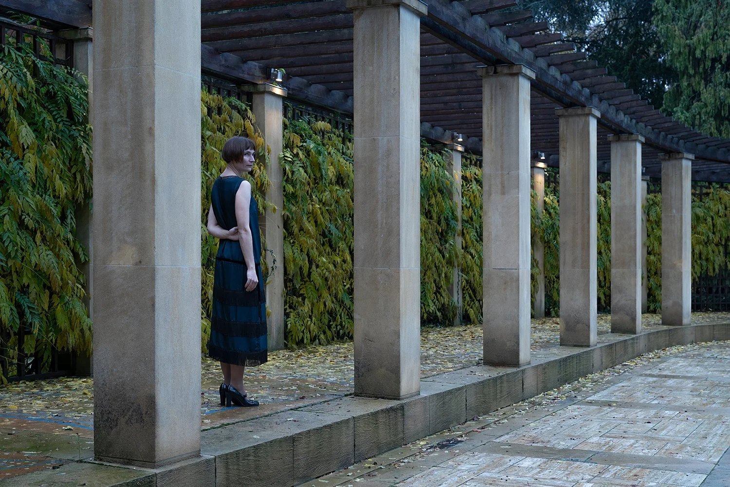 Pergola au soir