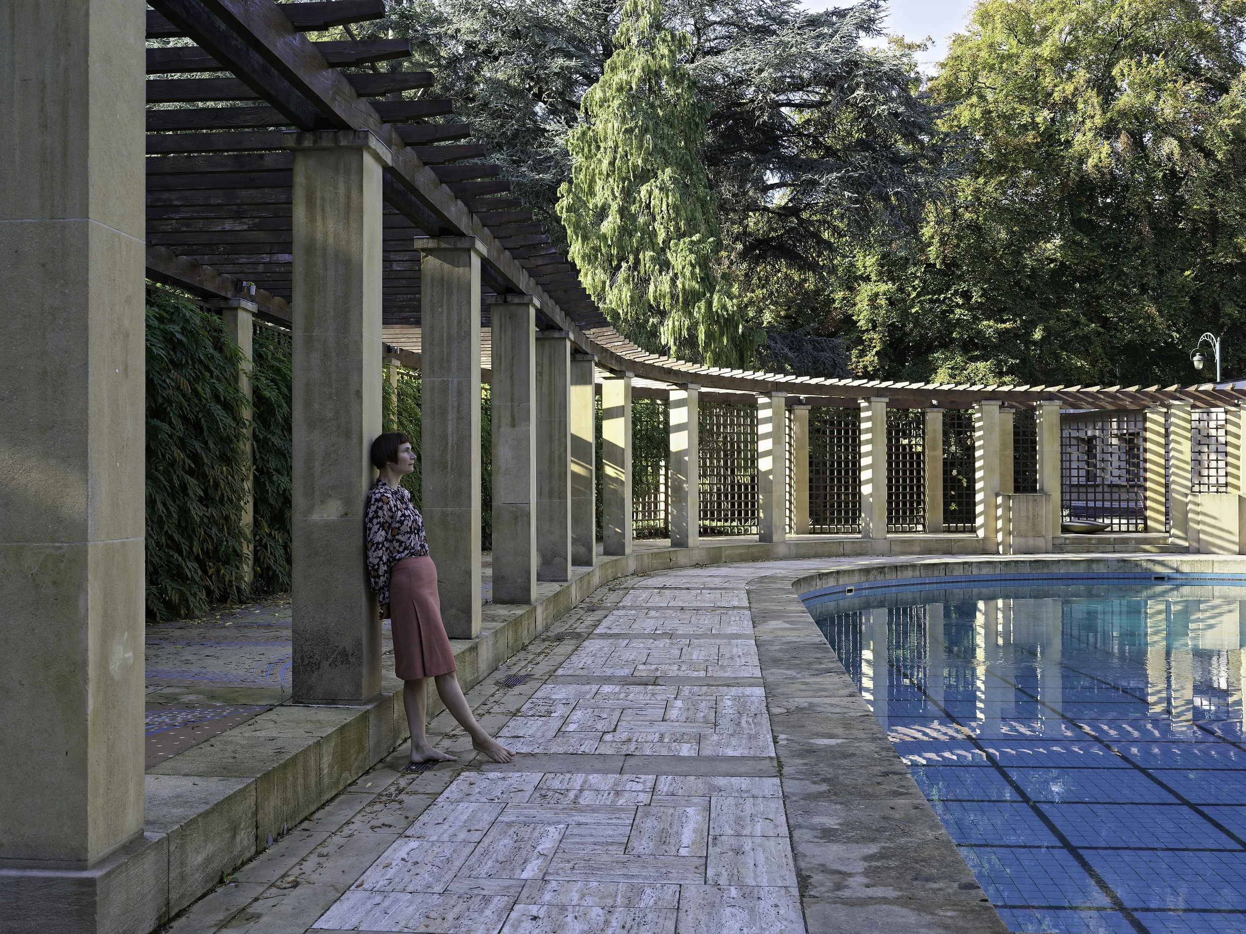 Piscine (pied)