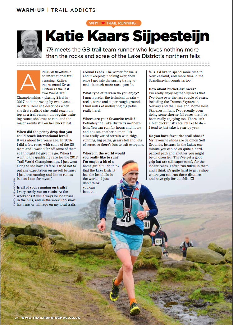 This article originally appeared in the February - March 2019 issue of Trail Running
