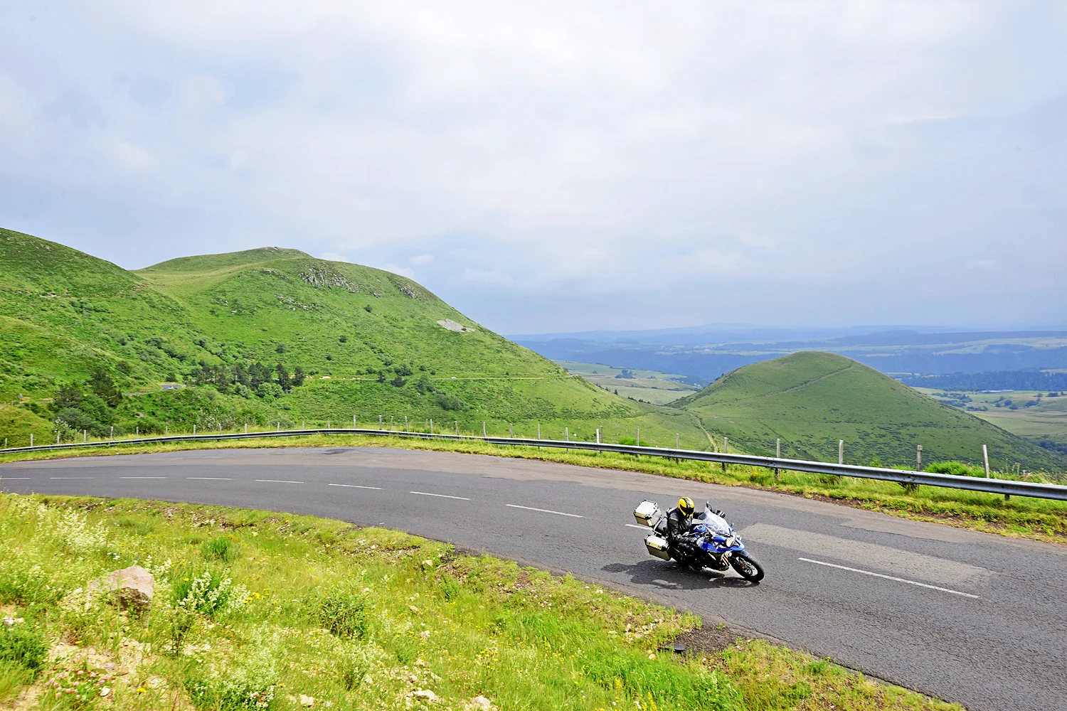 The D36 offers excellent riding and views as it rises and falls
