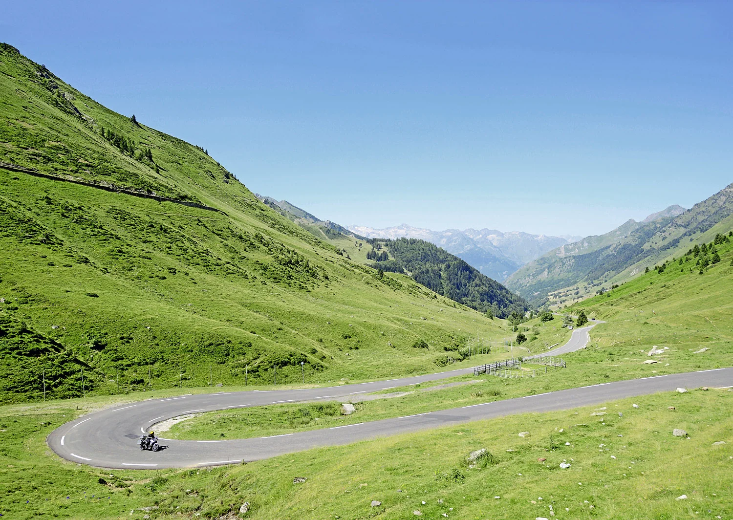 This is the Col du Tourmalet – one of the must-ride roads in the western Pyrenees