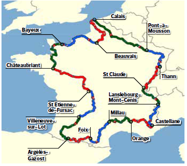 France: total motorcycle touring trips prepared for you