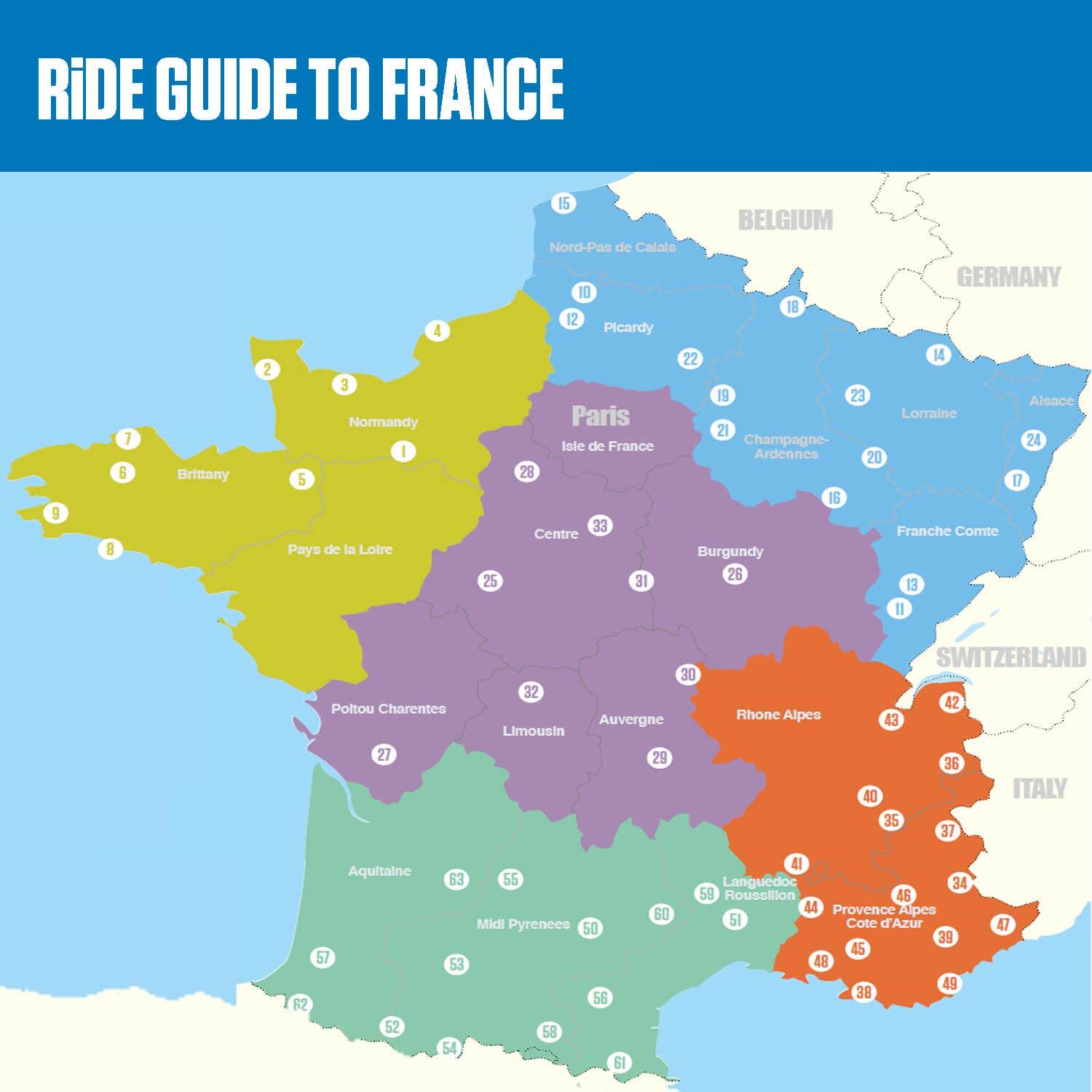RiDE Guide to motorcycle touring in France