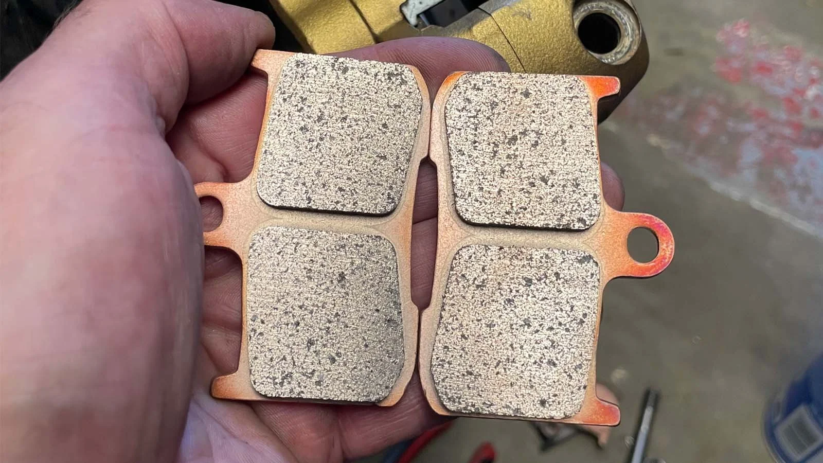 Fit a new set of front brake pads