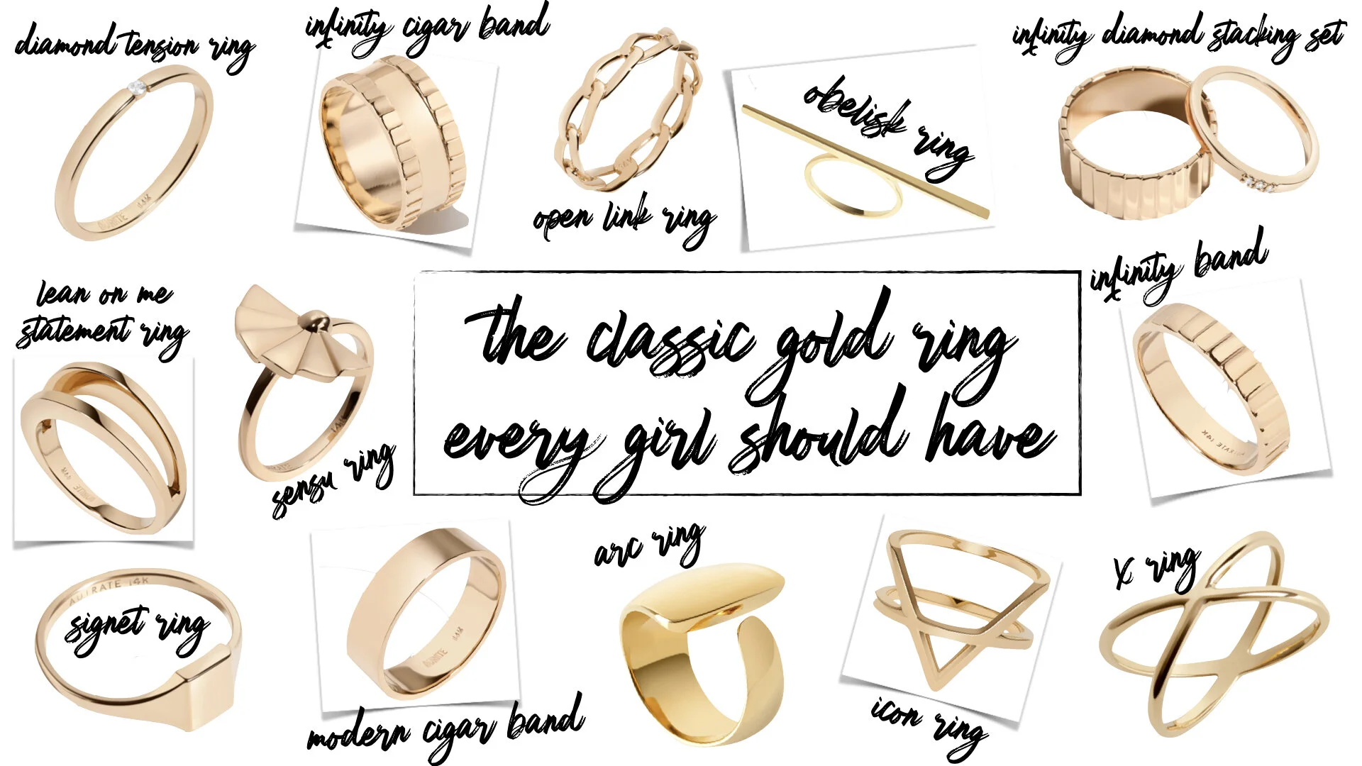 the classic gold ring. because, adultin