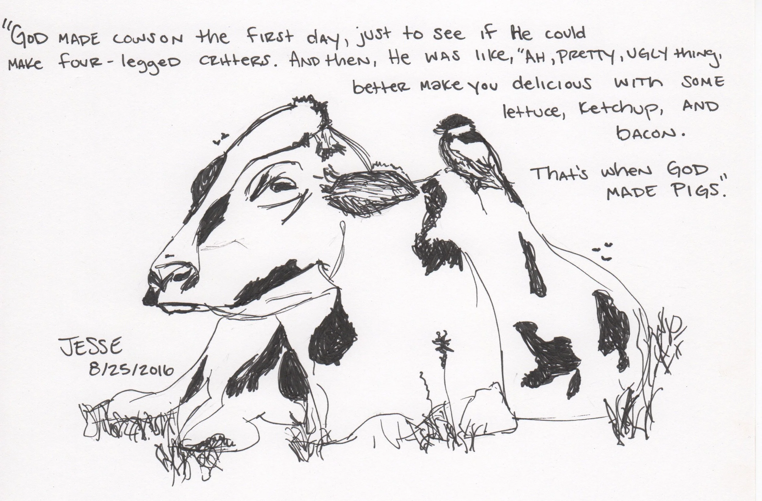 Some moo-ving prose