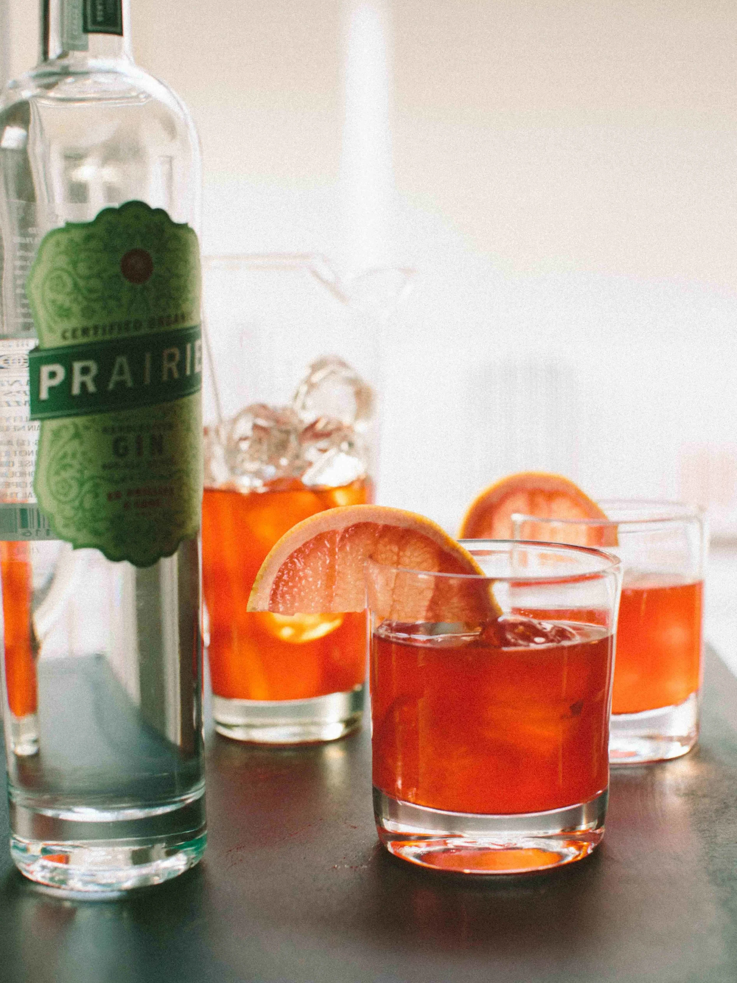Grapefruit Negroni