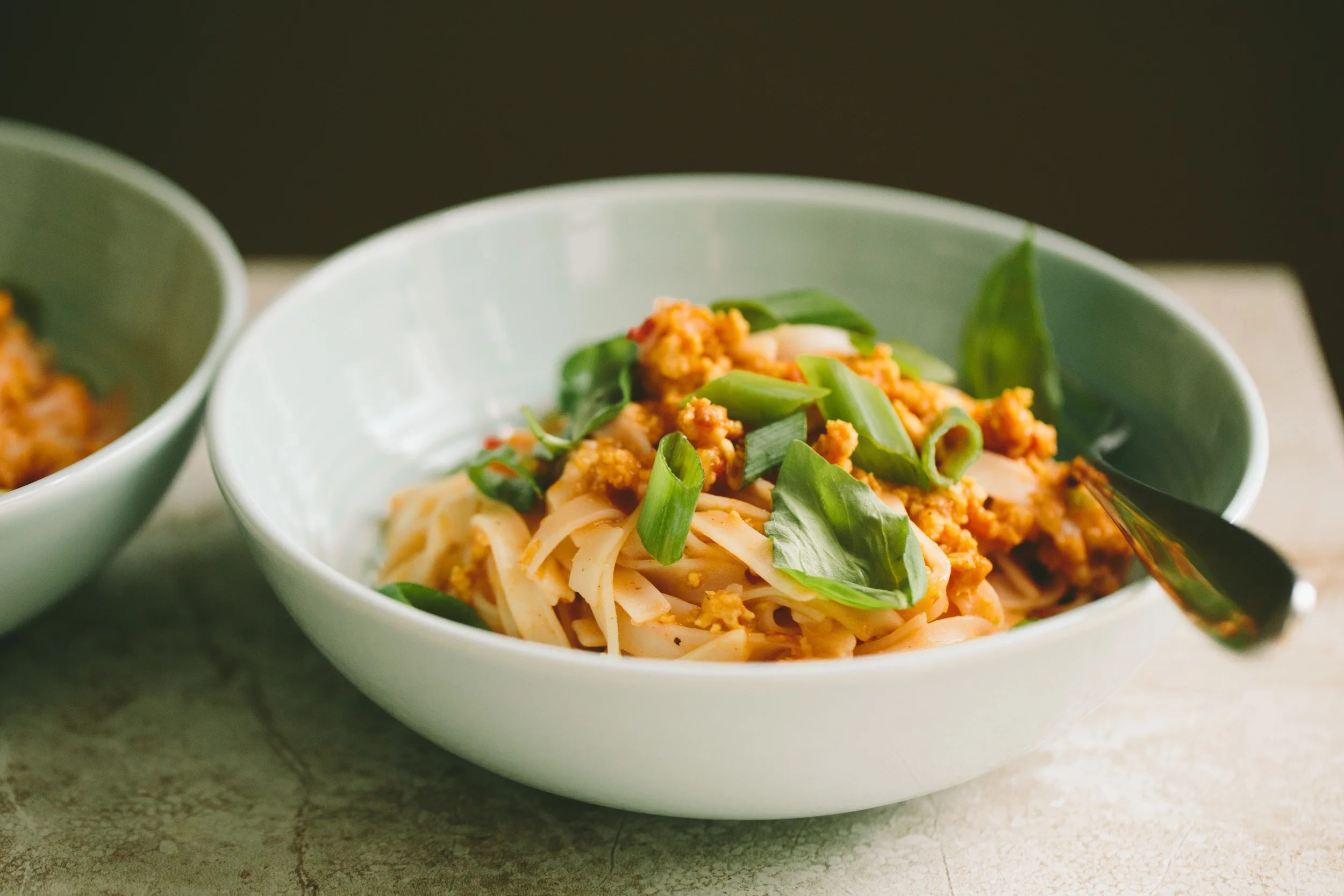Curried Shrimp and Noodles