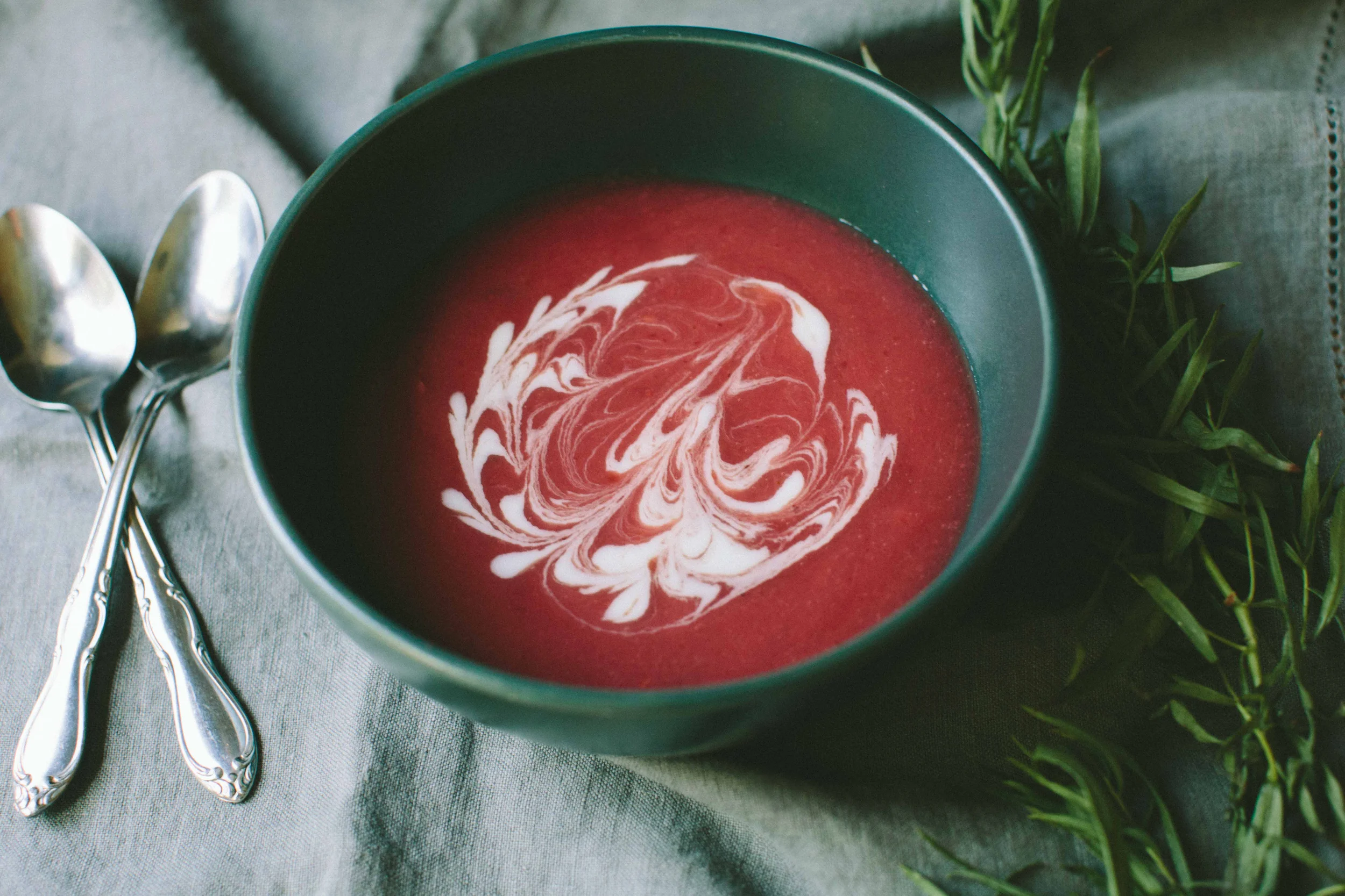 Chilled Plum Soup
