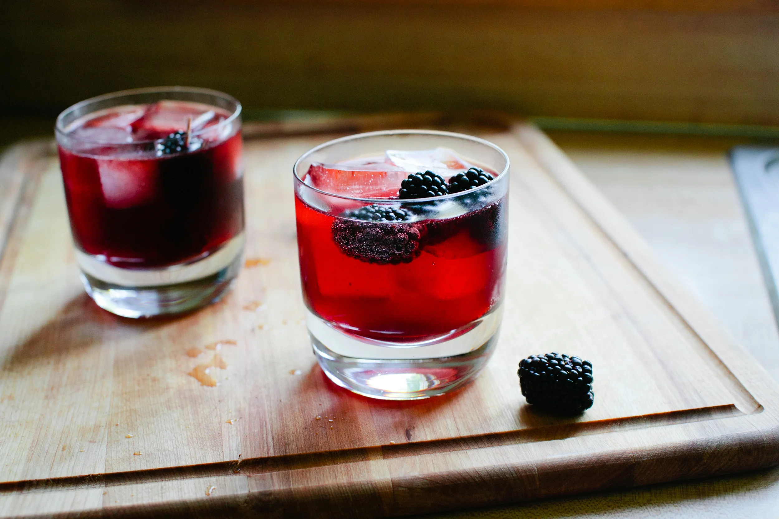 What I'm Drinking Blackberry Gin and Tonics — A Thought For Food