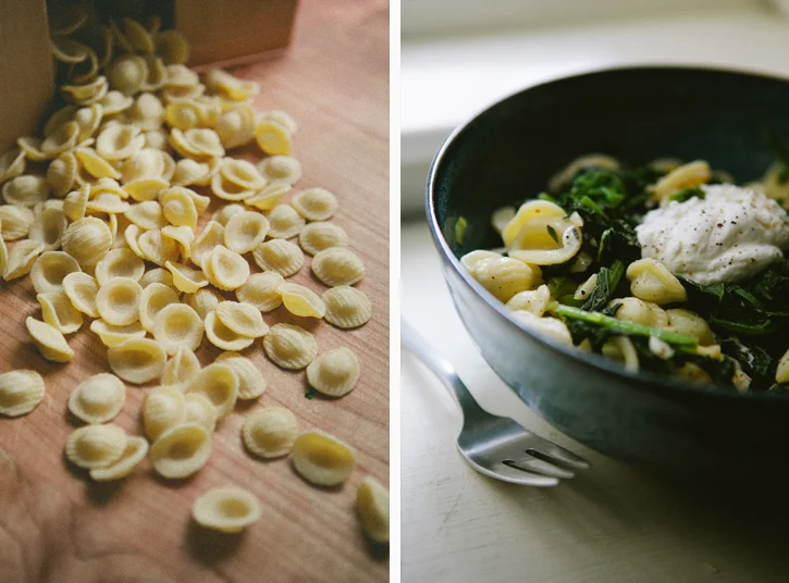 Pasta with Broccoli Rabe and Lemon Ricotta — A Thought For Food