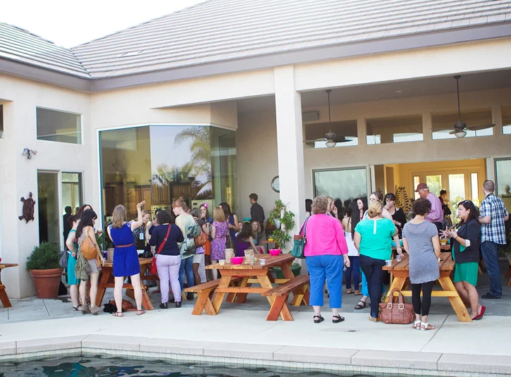 The Big Traveling Potluck - photos by Brian Samuels