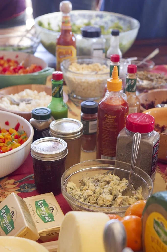 The Big Traveling Potluck - photos by Brian Samuels