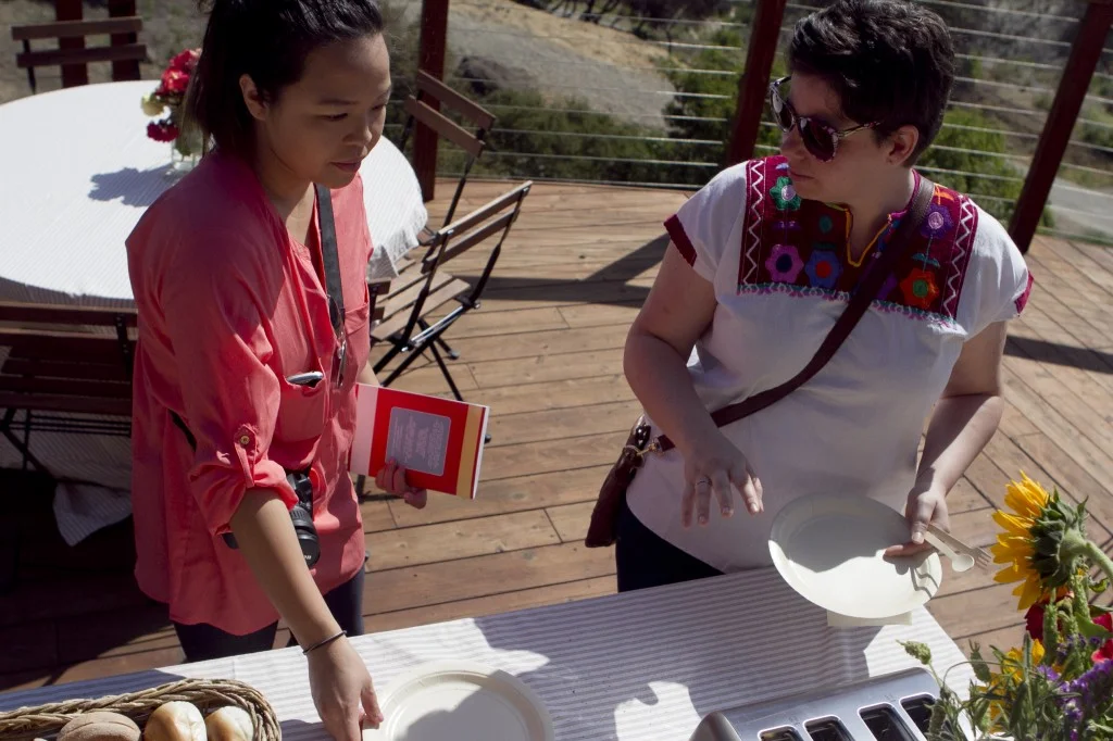 The Big Traveling Potluck - photos by Brian Samuels