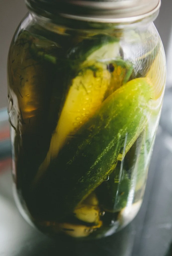 Dill Pickles from A Thought For Food