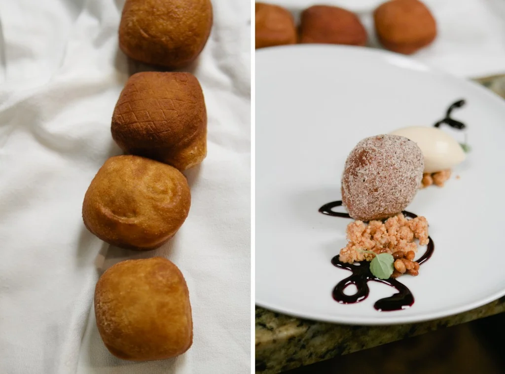 Olive Donuts from Chef Monica Glass of Clio - A Thought For Food #Boston