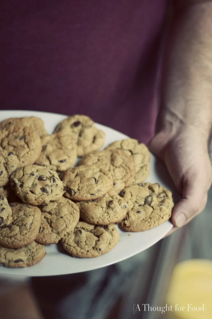 Gluten Free Chocolate Chip Cookies via A Thought For Food - www.athoughtforfood.net