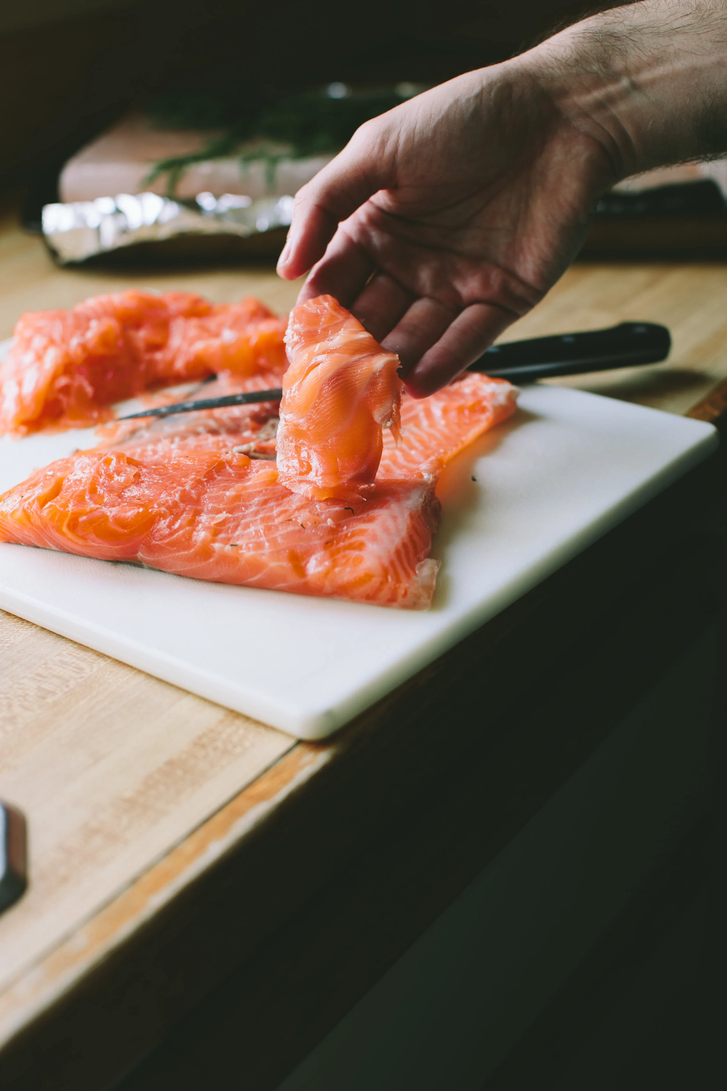 Homemade Gravlax (Cured Salmon) — A Thought For Food