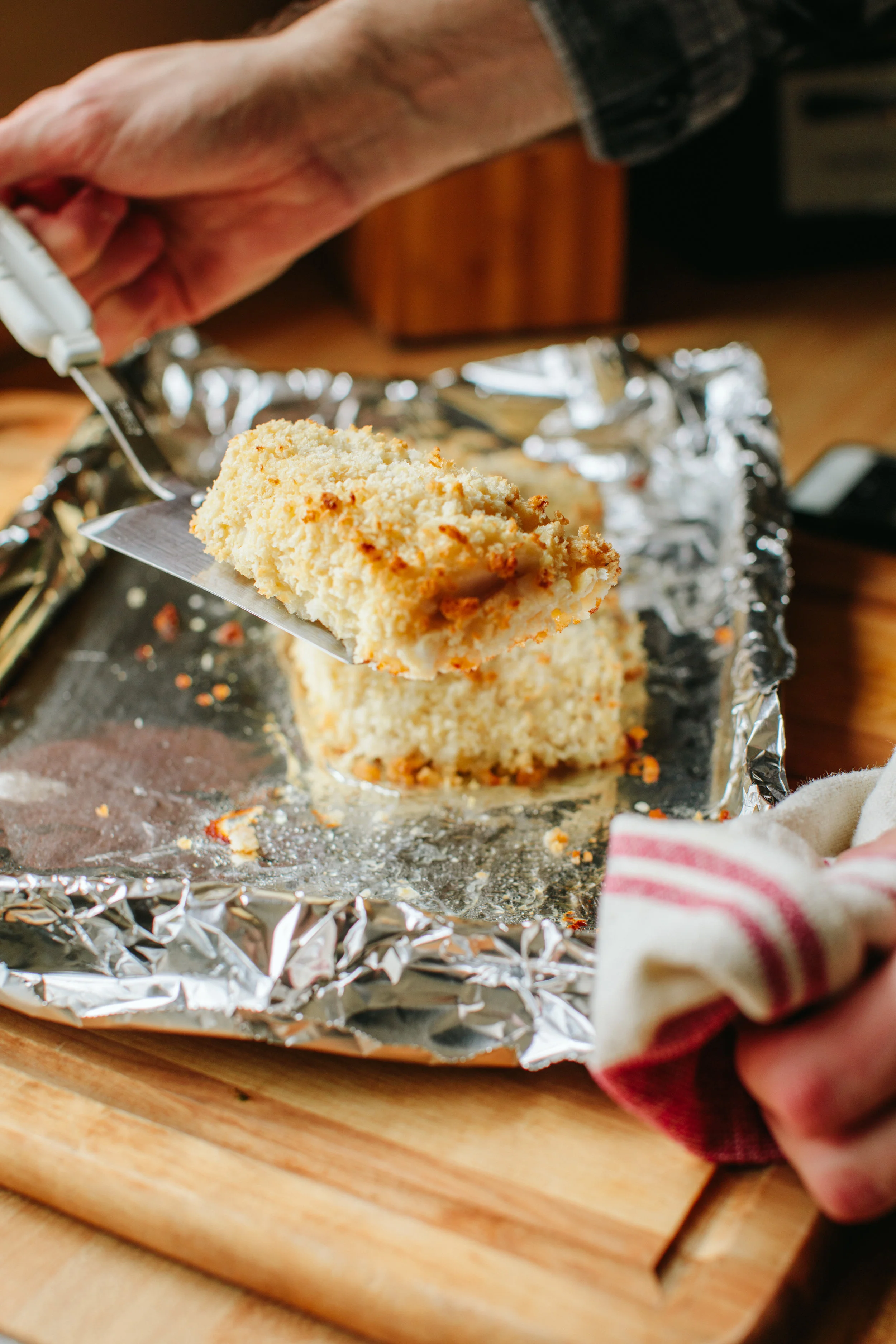 Baked Haddock Sandwich With Roasted Garlic Aioli Recipe And Thrive Algae Oil Giveaway A Thought For Food