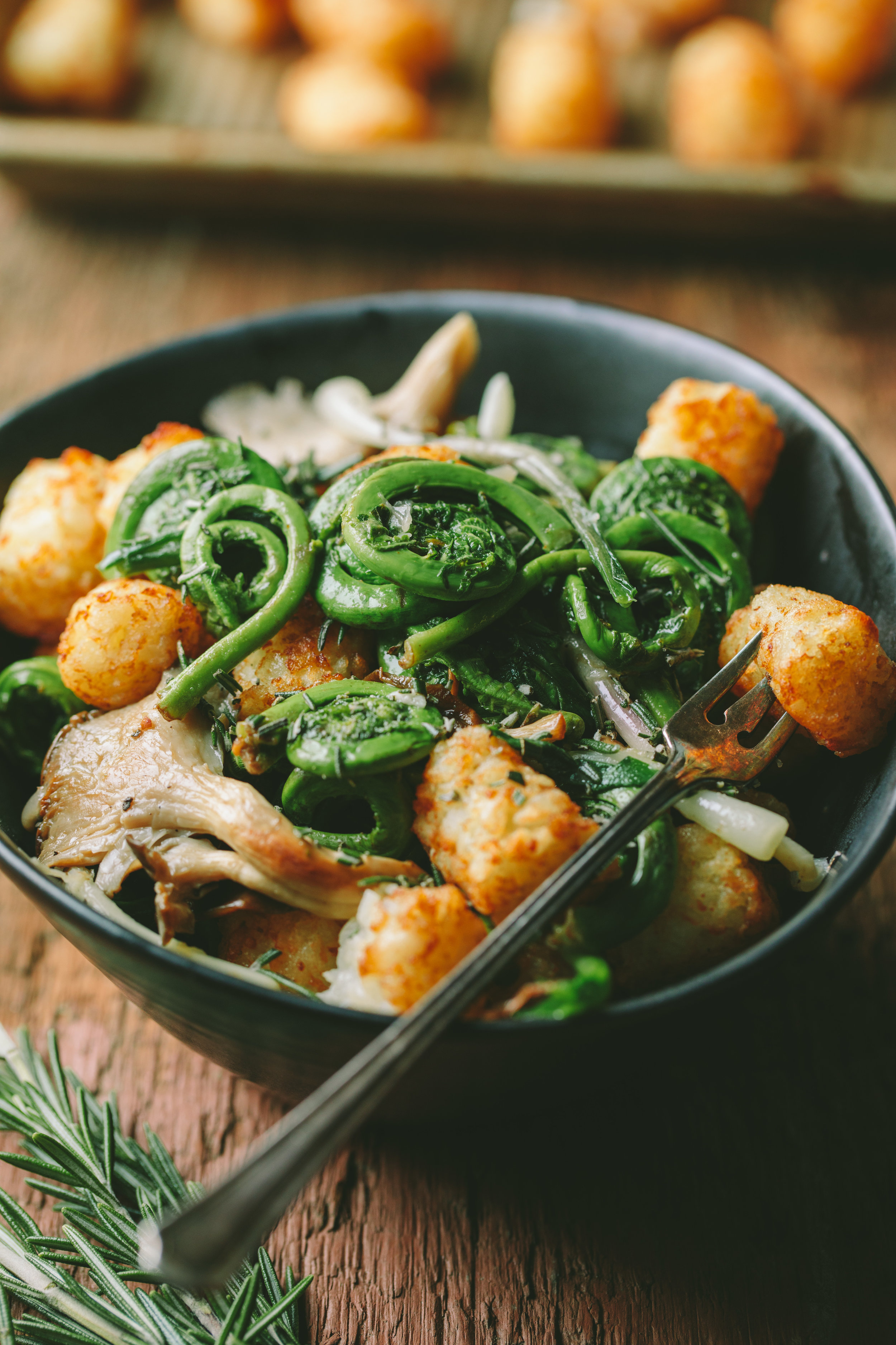 Spring Vegetable Tots