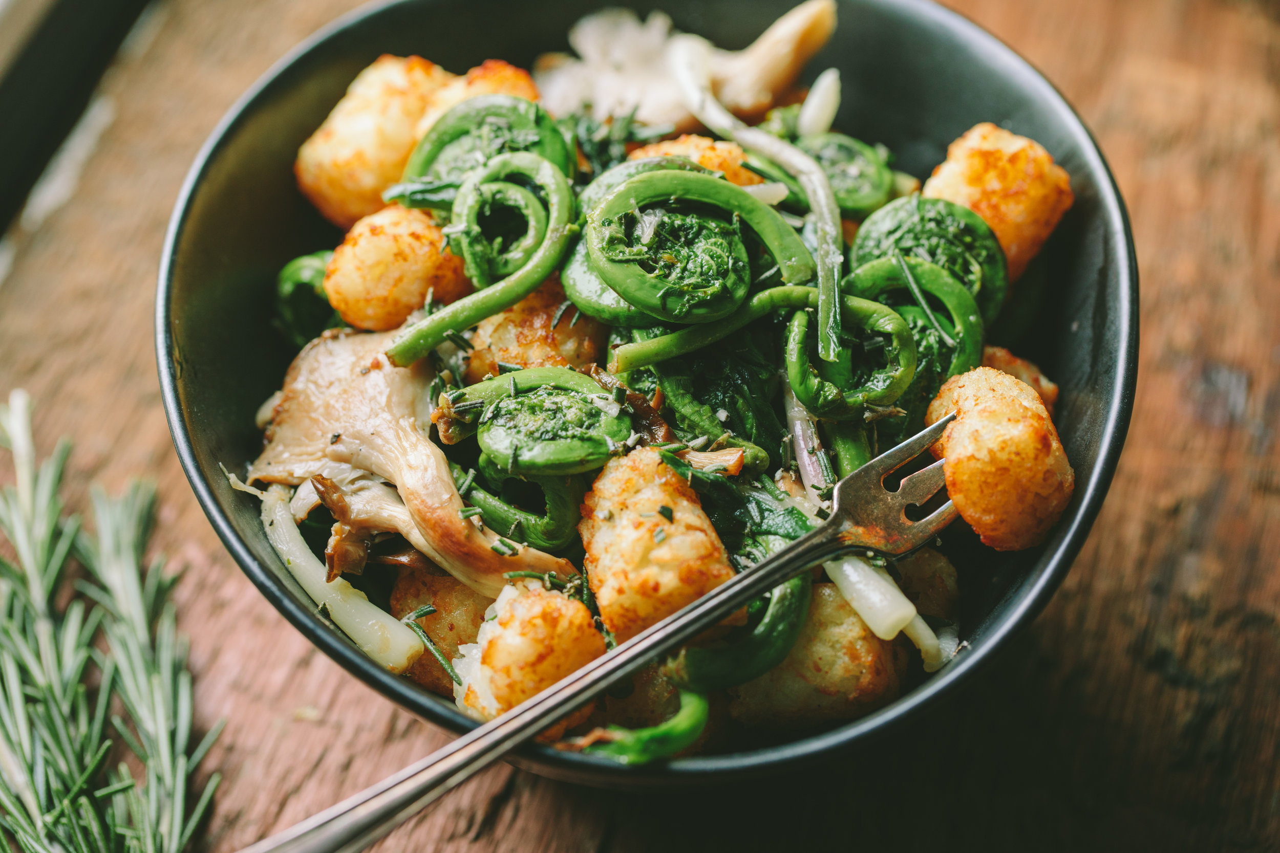 Spring Vegetable Tots