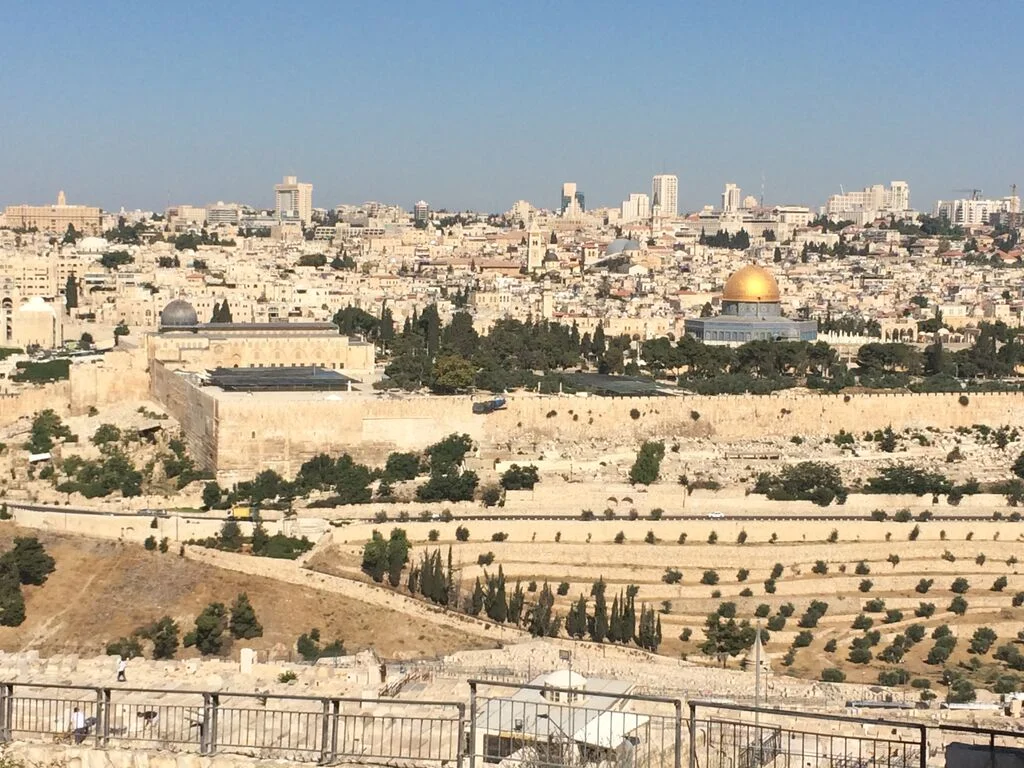 TEMPLE MOUNT with Dome of the Rock Visible