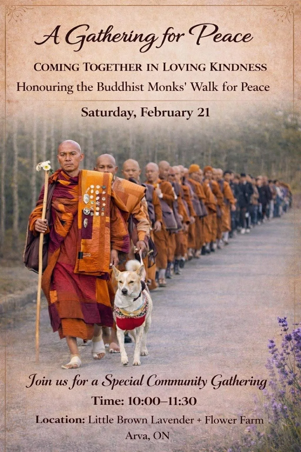 A Gathering for Peace - Fundraiser