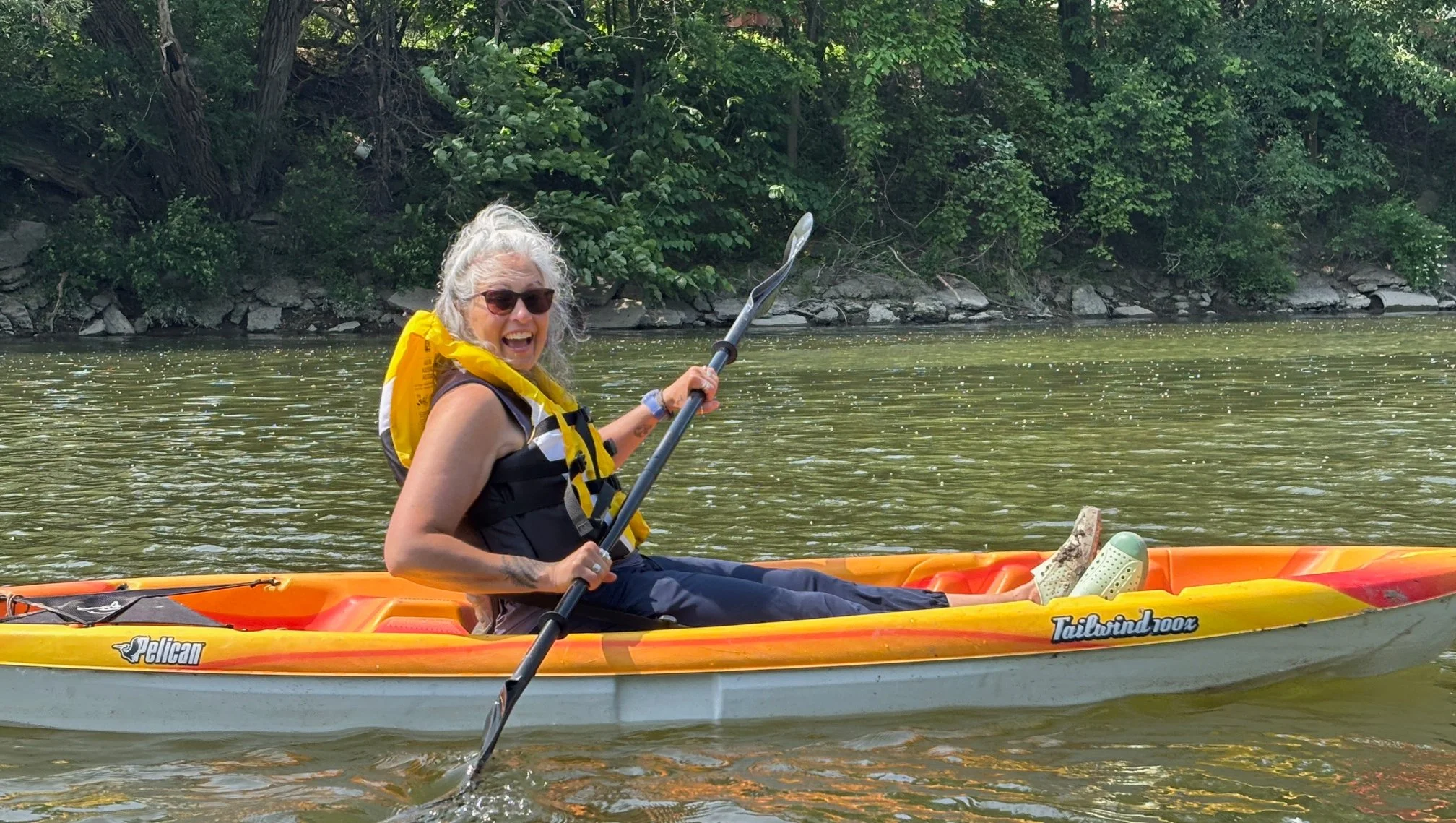 Meditate. Kayak. Connect