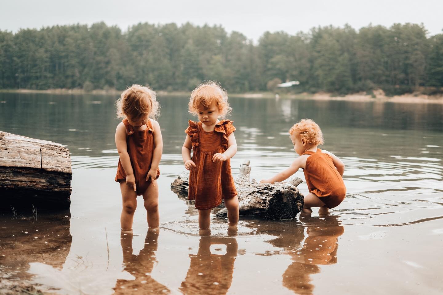 As some of you may have saw, we booked a two night camping trip in the state forest 20 minutes from our house over the weekend. This was the first of many for the triplets, as my most favorite memories from growing up are of camping with my family an