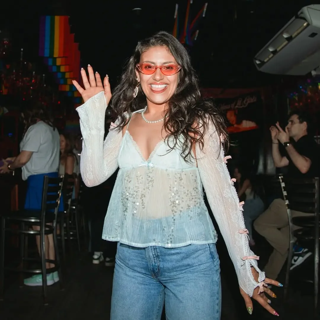 gorgeoussssss pix by @jacobhartstudio 🎶💞✨️ thank u for capturing @hausoflilgirlz' return to Stonewall !!! 🫶🏼 and thanks to the Girlz spinning, both on the decks &amp; on stage in heels. So lucky to share a bill with @biblegirl666 &amp; @delylahwy