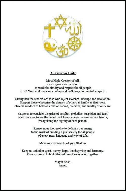 Prayer written by JR Zerkowski, Executive Director of Fortunate Families