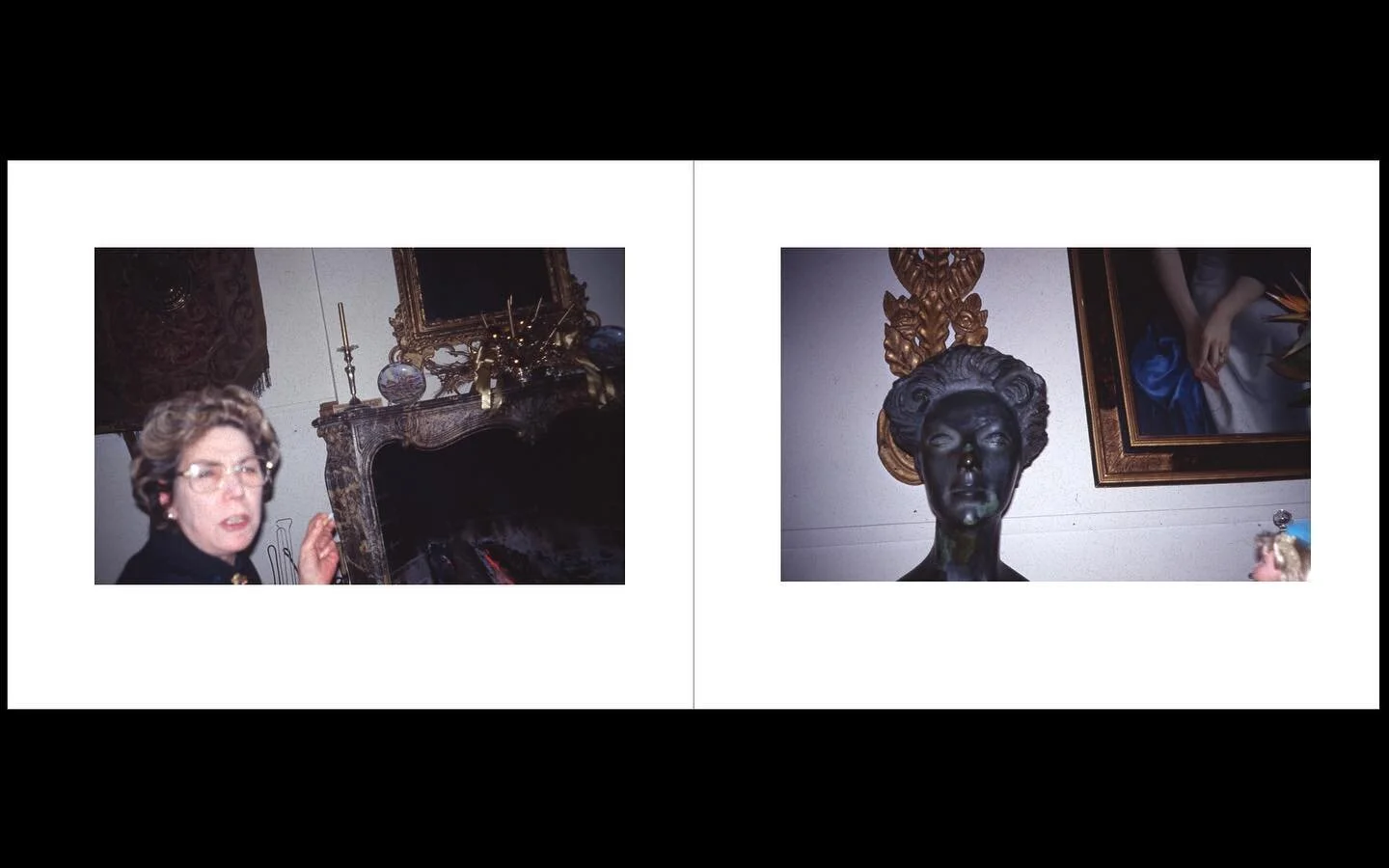 The joy of curating my father&rsquo;s photographs. These photos of my grandmother and of her bust, speak to me so much about life and its transience, but also of its permanence.