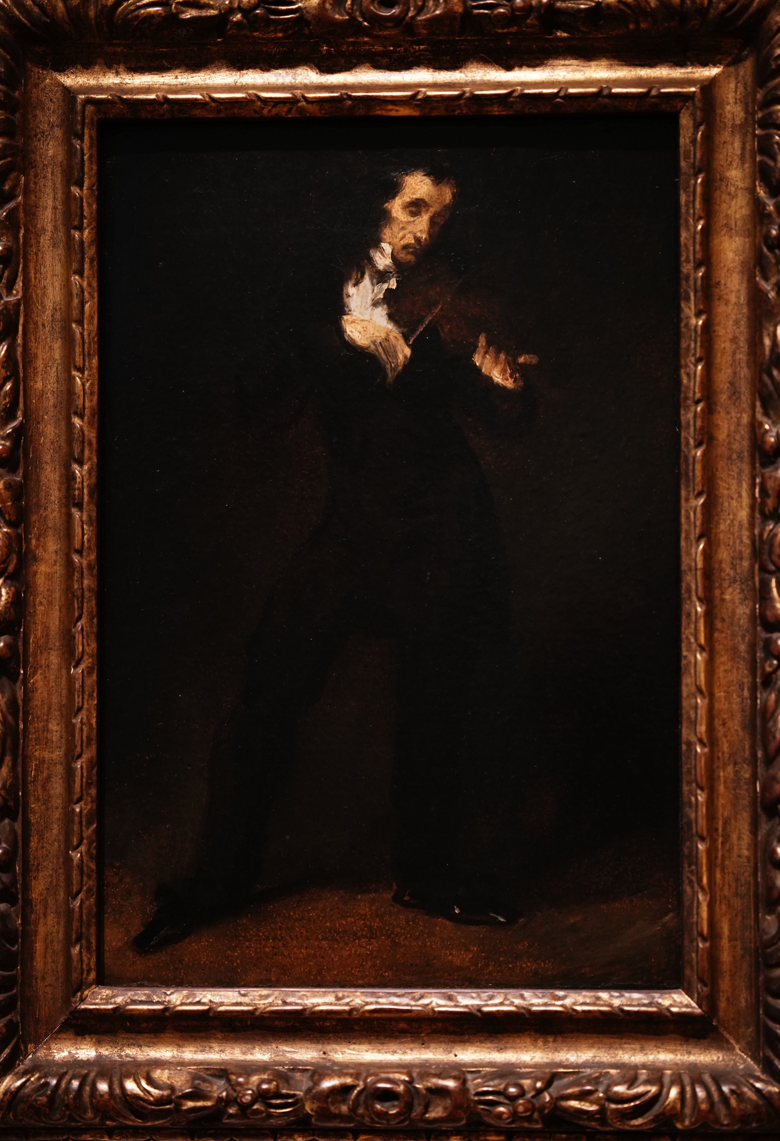  Eugène Delacroix’s Paganini. Delacroix had seen Paganini perform at the Paris Opera in 1831 and painted it soon after. 91 years later, Duncan Phillips acquired the painting, which he called a “tiny soul-portrait”. 101 years after that I saw it at th