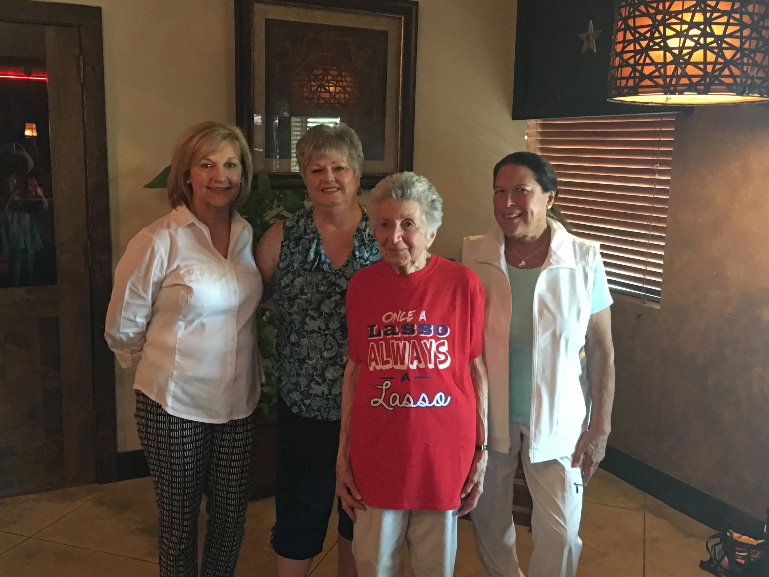 L-R: Nancy Andry, Dana Ward, Marcia Nasatir and Sandy Gulledge.