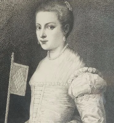 Pair of 19th Century Pen and Inks, from Titian Oil Painting