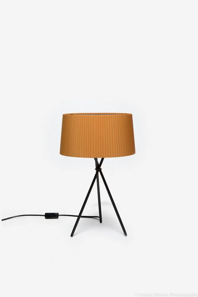 Santa & Cole - Mustard Ribbon Tripod Table Lamp