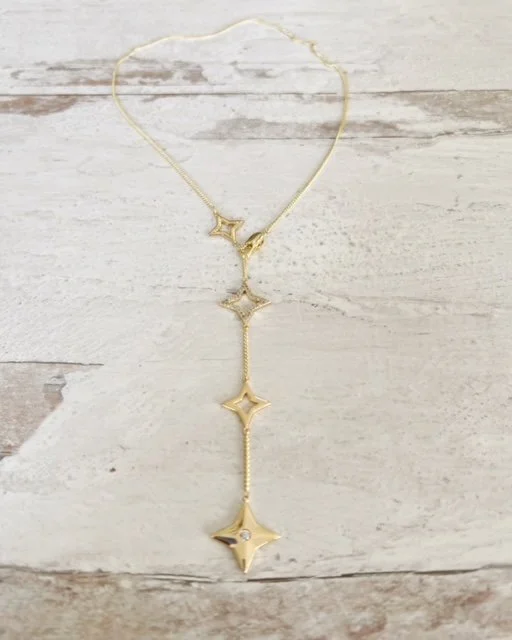 New Star Lariat Necklace